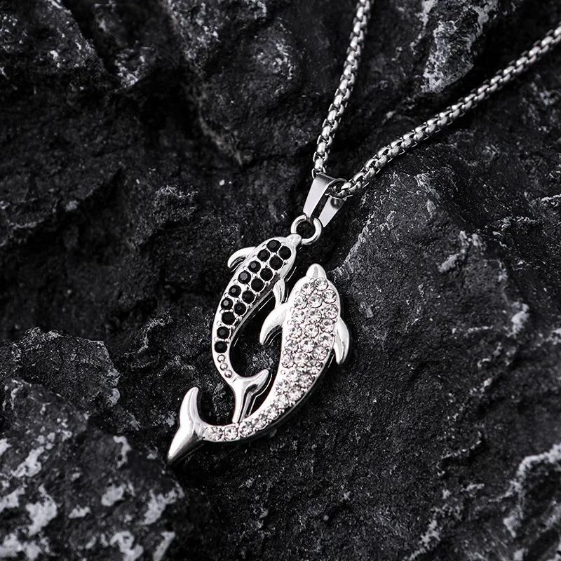 Модный Индивидуальный Ретро Готический Крест Ожерелье Для Мужчин И Женщин Уличный Хип-Хоп Законодатели Моды Универсальный Пе