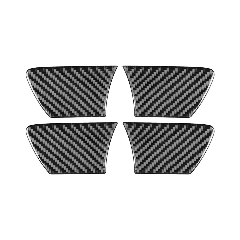 Inner Door Bowl Decorative Sticker Carbon Fiber for Toyota Hilux 2015-2021