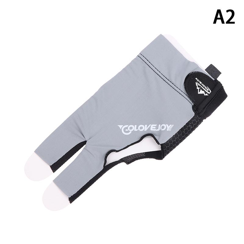 Бильярдные перчатки для левой руки, три пальца для снукера, бильярдные перчатки, нескользящие наклейки, эластичные тренировочные перчатки для бильярда, аксессуары