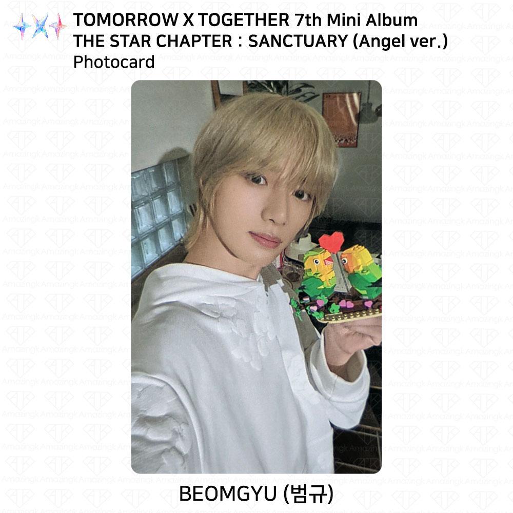 TXT 7-й мини-альбом The Star Chapter SANCTUARY Angel ver Фотокарта Постер Набор открыток