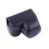 PU Leather Camera Case Bag For Sony A6000 A6300 A6400 16‑50mm Camera Lens(black)