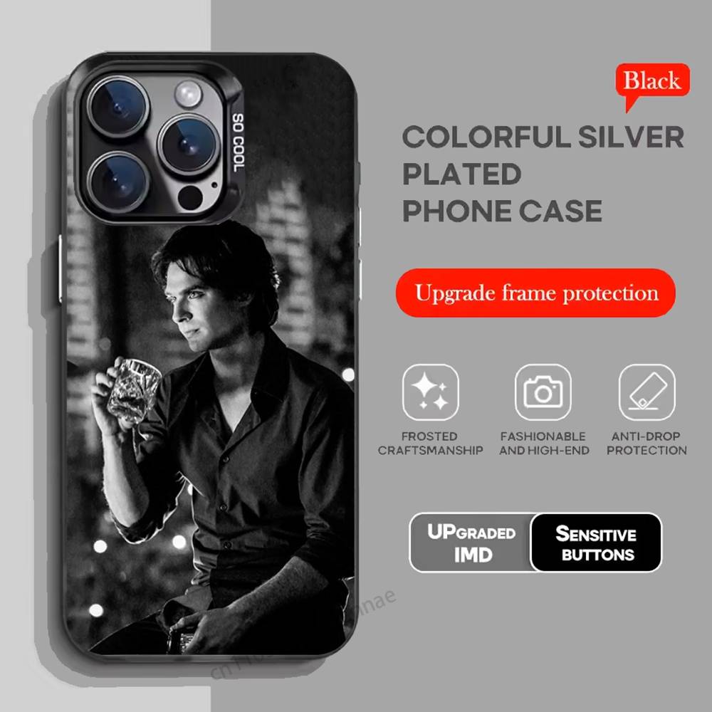 Чехол для телефона I-Ian Joseph-S Somerhalder для iPhone 15 16 Pro Max Air SE 11 13 Pro 14 Plus 12 11Pro 15Pro Max 16e