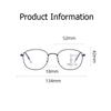 Men's and Women's Latest Fashion Multifocal Reading Presbyopia Glasses Neutral Fashion Square Frame Anti-blue Light Reading Glasses