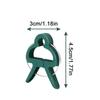 10Pcs Greenhouse Durable Plastic Garden Plant Support Clips Reusable Lever Ring Plant Fixing Clip Vine Support Clip Vine Support