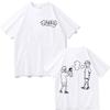 Rapper Rels B Skinny Flakko Print T-shirt Harajuku Hip Hop Pop Music T Shirts Men Women High Quality Fashion Overd T-shirts#Color(2)