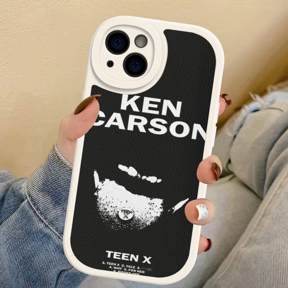 Pop Singer K-Ken Carson Phone Case For IPhone 16 15 14 13 12 11 Pro Max Plus Leather Shockproof Cover
