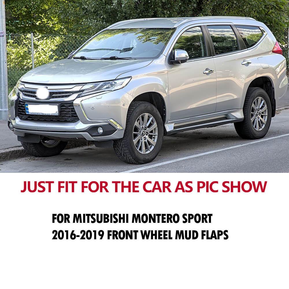 Комплект брызговиков Mitsubishi Pajero/Montero Sport 2016-2019 (2 куска)