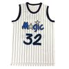 Mens Basketball Jersey Mesh Tank Top With Embroidered Number 32 Shaquille ONeal Style Practice Streetwear