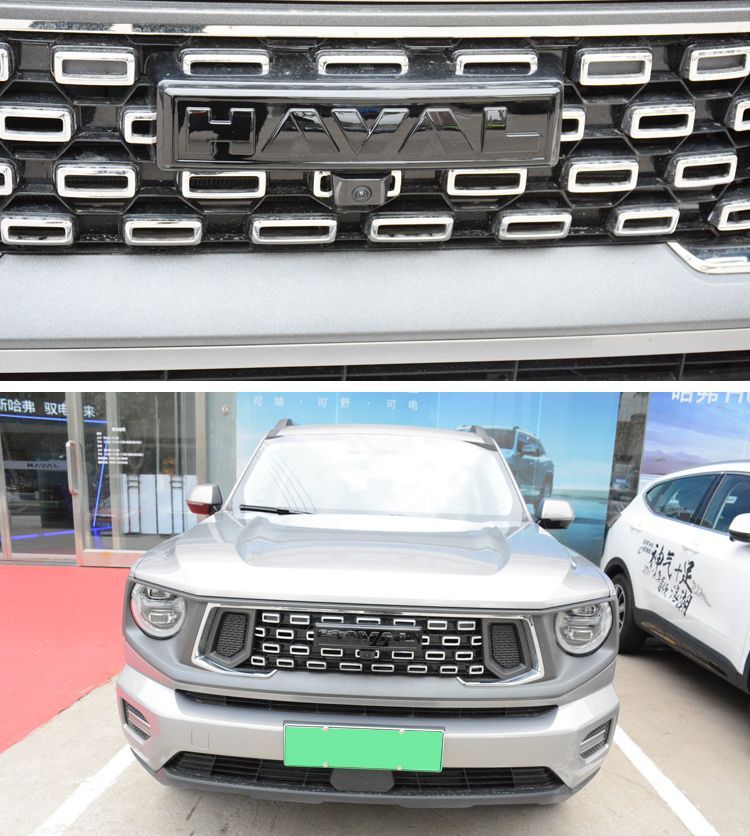 Черный логотип-эмблема для GWM HAVAL H6 H7 Jolion Dargo H5 (2023-2025) Наклейка-значок на решетку радиатора, надпись на багажник, стайлинг автомобиля, хром