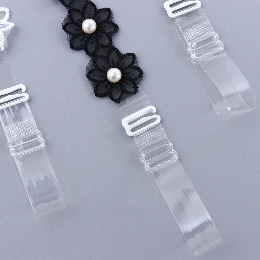 Свадебные Летние Эластичные Жемчужные Бретели Бюстгальтера Цветочный Наплечный Ремень Аксессуары для Бюстгальтера Женский Пояс для Бюстгальтера