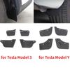 4Pcs TPE Wheel Invisible Mud Flaps for Tesla Model 3 Y 2022 Mudflaps Mudguard Splash Fender Guards Fit Car