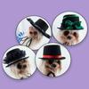 Pet Accessories Dog Costume Top Hat Party Cosplay Dogs Caps Headwear Pet Gentleman Hats Cowboy Hat