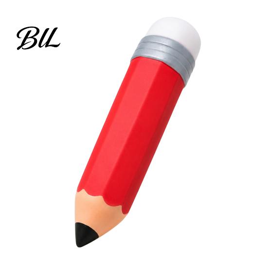 Stress Relief Toys Giant Pencil Squeeze Toy, Slow Rebound TPR Sensory Fidget Toy for Adults Kids Adults, Soft Pinchable Toys, Fun Desk Decoration