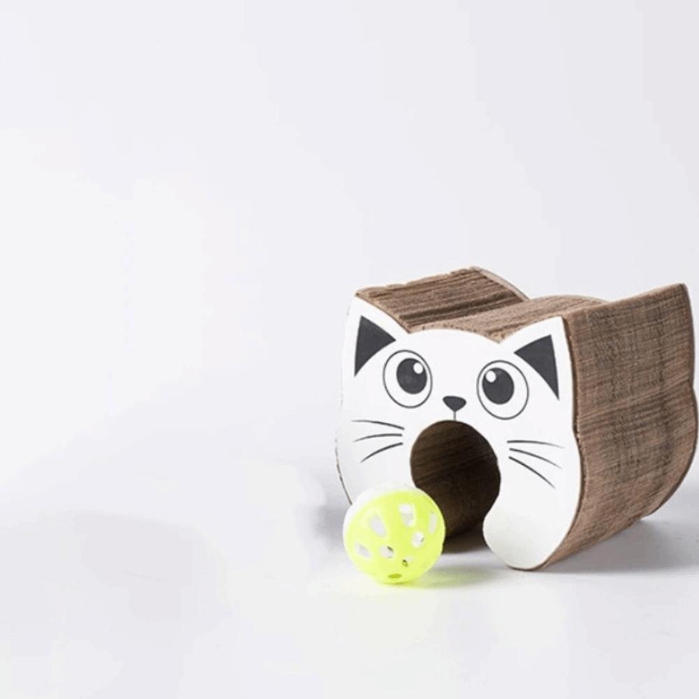 Wear-Resistant Claw Grinding Board Unbreakable Cat Teaser Toy  Playtime Activity