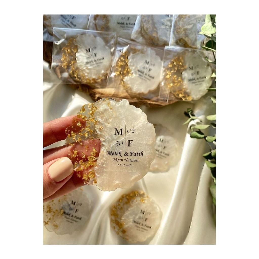 Эпоксидный Магнит 25 Шт. Обещание Помолвка Свадьба Свадебный Подарок Хной Организация