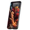 Game S-Street F-FighterS Cover Phone Case For Samsung Galaxy Z Flip 7 6 5 4 3 5G Flip7 Flip6 Flip5 Flip4 Flip3 Black Fundas Shel