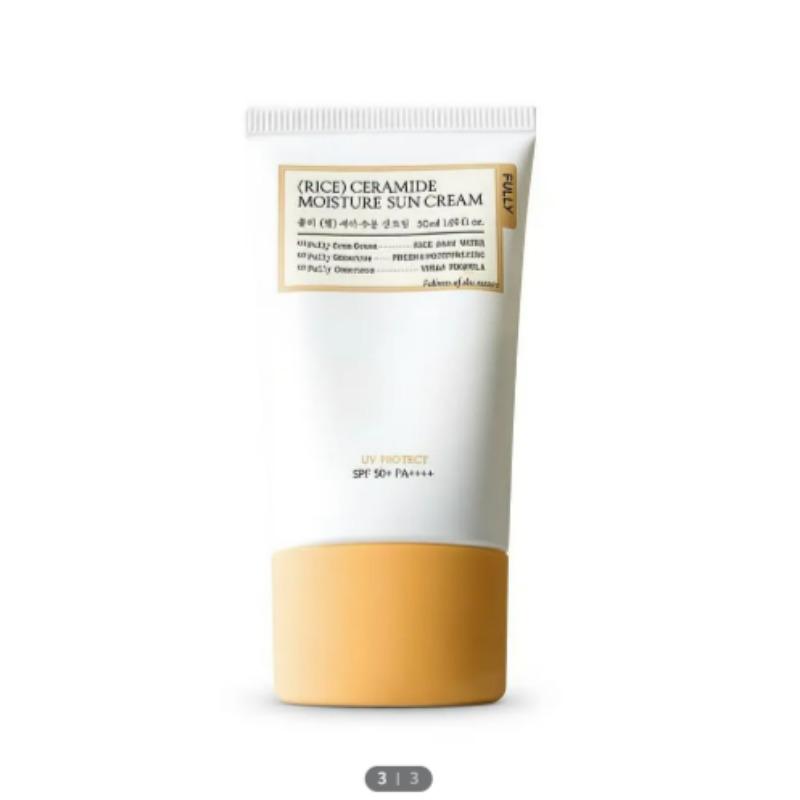 Fully Rice Ceramide Moisture Sun Cream SPF50+ PA++++ 50ml