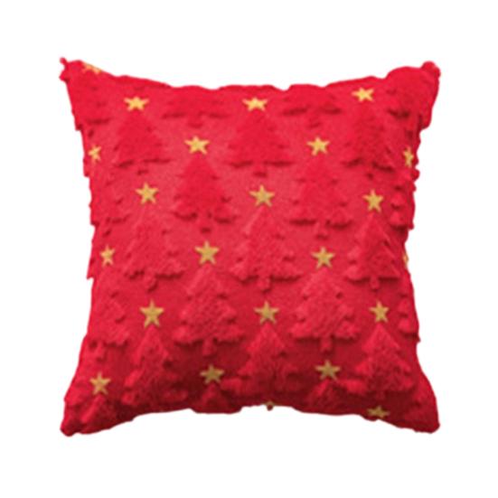 Рождественская наволочка для декоративной подушки, наволочки с рождественской елкой, мягкие плюшевые наволочки с потайной молнией, зимний домашний декор