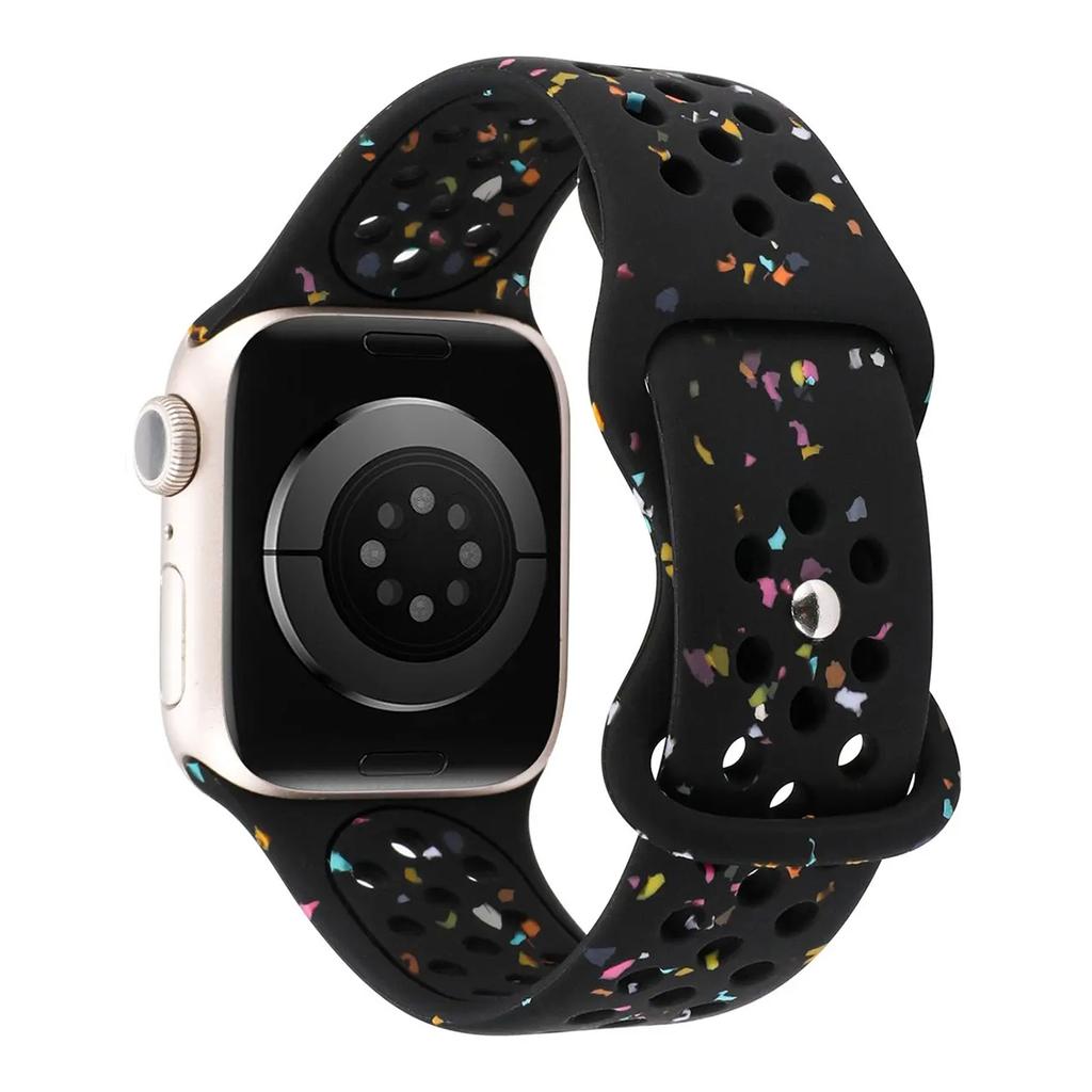 Силиконовый ремешок для Apple Watch, ремешок 49 мм, 44 мм, 45 мм, 42 мм, 41 мм, 42 мм, 38 мм, ремешок для часов, браслет Correa для iWatch 4 5 6 7 se 8 9 ultra