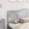 Headboard Concrete Grey Engineered Wood