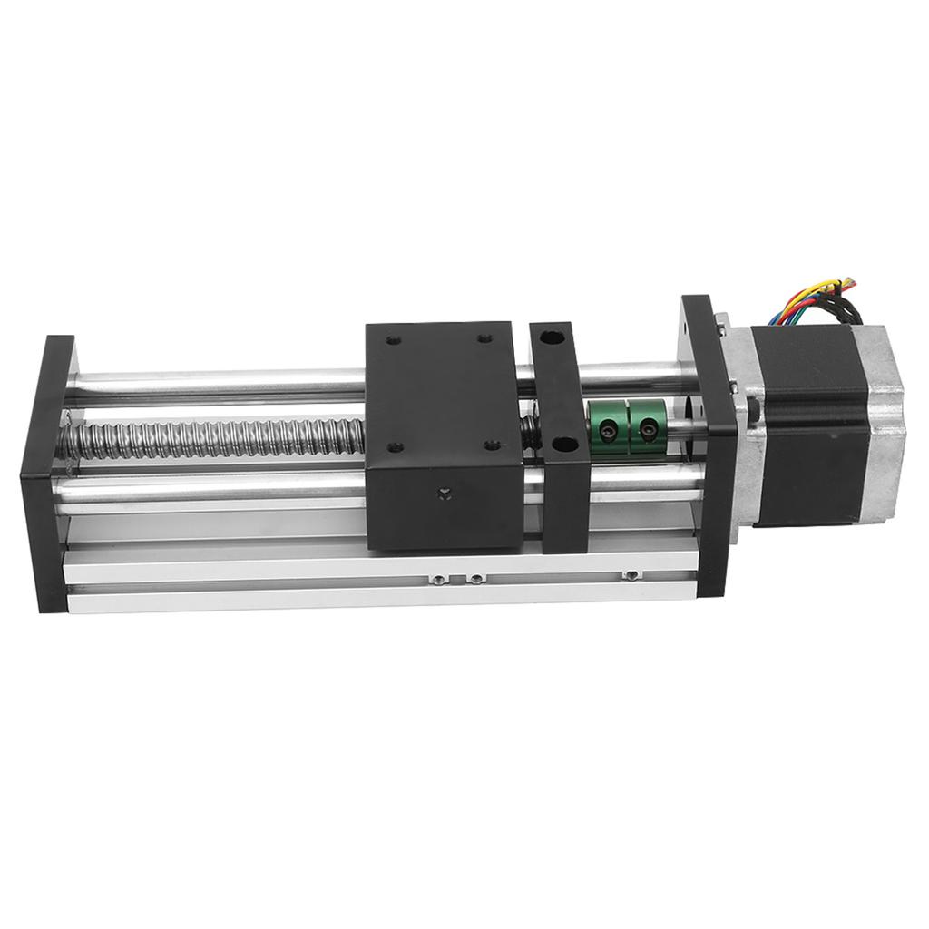 Double Shaft Screw Linear Rail with 57 Motor(Effective Stroke 200mm 1204 Screw Rod)