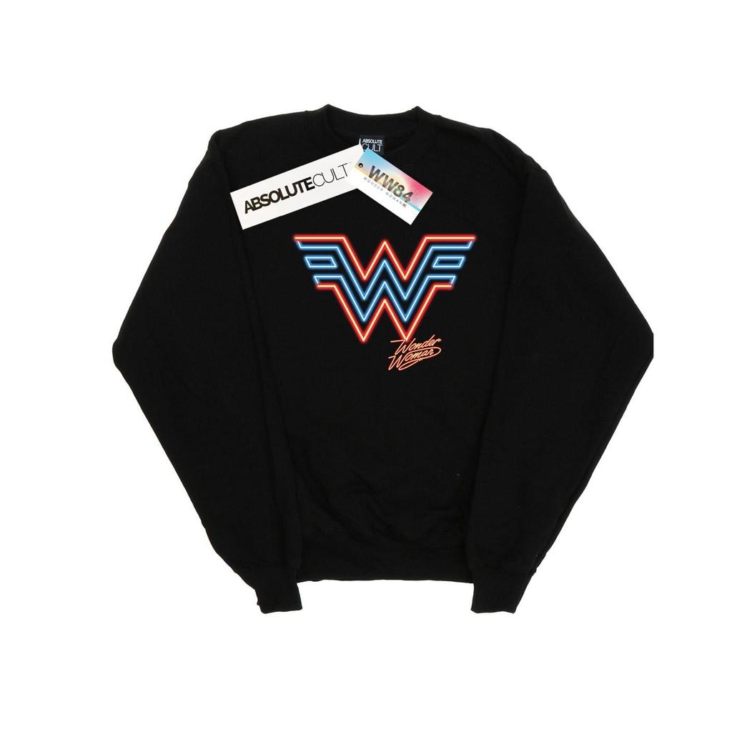 DC Comics Womens/Ladies Wonder Woman 84 Neon Emblem Sweatshirt