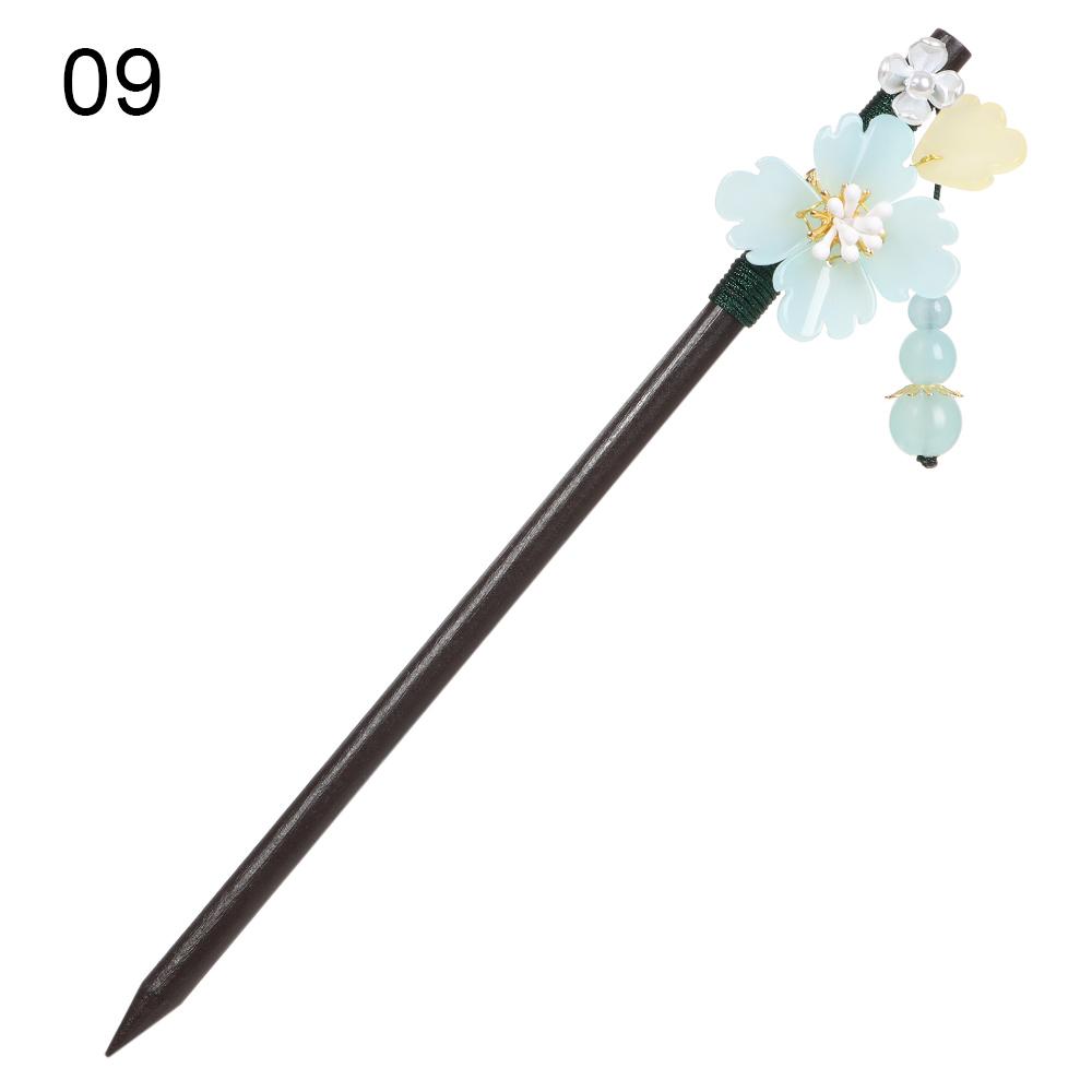 Эбеновые кисточки Ретро стиль Ручная работа Аксессуары для волос Палочки для волос Инструменты для укладки волос Заколка