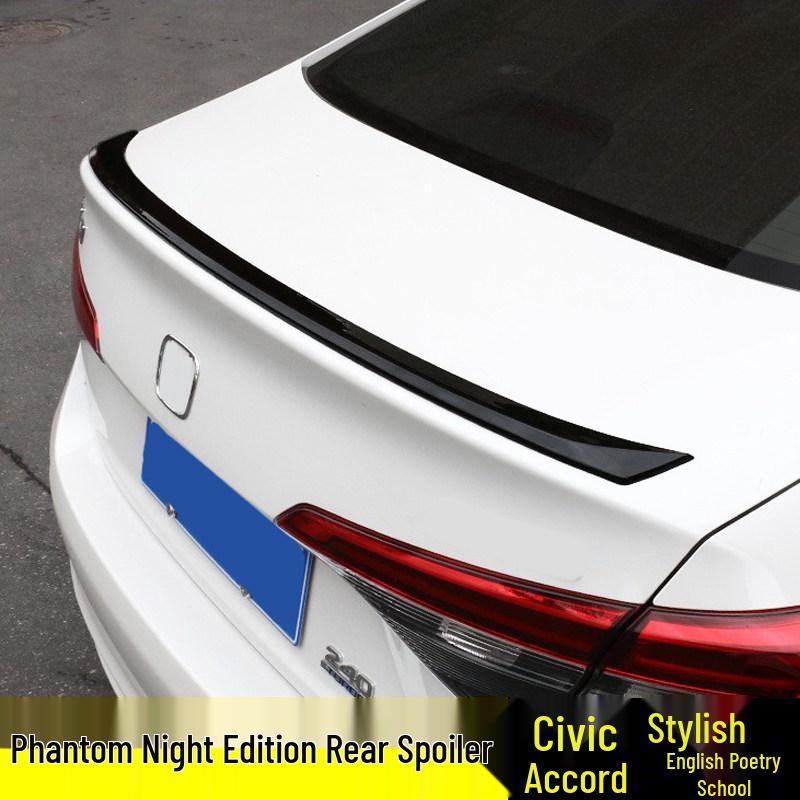 Compatible with 11th Gen Civic Type R (22-26) and Accord Inspire (18-22) Rear Spoiler Wind Deflector.