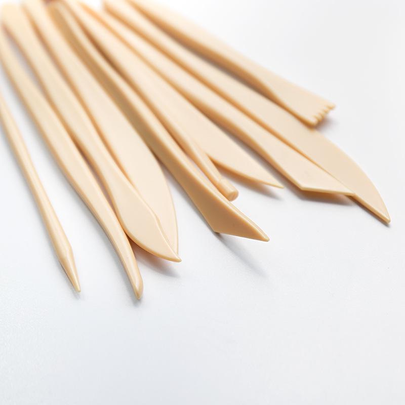 Набор из 10 инструментов для керамики и скульптуры для работы с глиной, тортом и мастикой