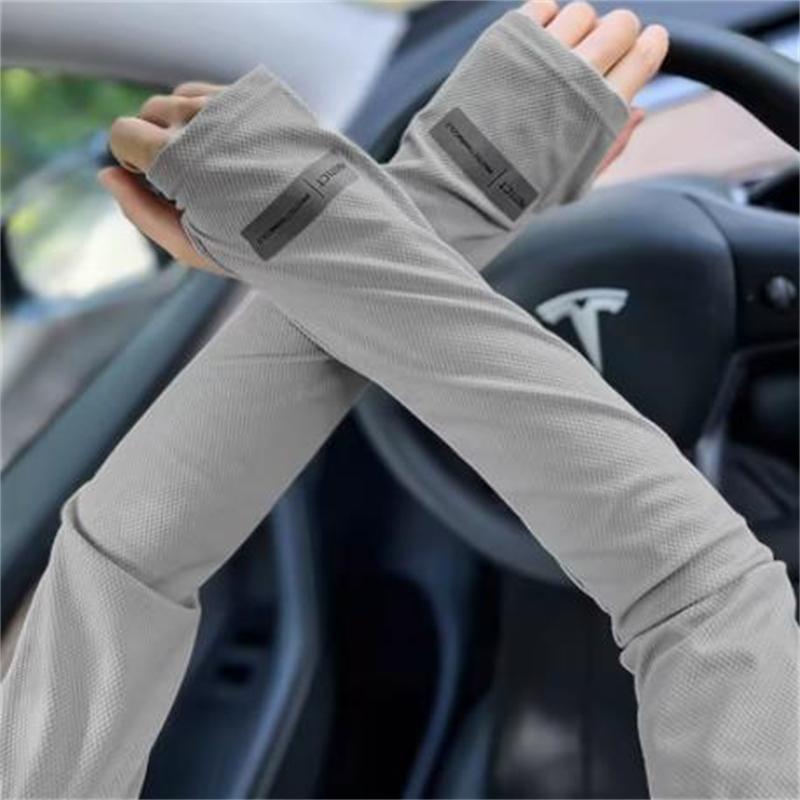 Солнцезащитная маска Спорт Лето На открытом воздухе Ушной шнурок Шарфы Маска Защита шеи Ледяной шелк с отверстием для очков Мужская