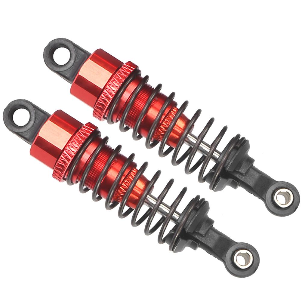 Shock Absorber 65mm Aluminium Alloy RC Spring Damper Fit for Traxxas Slash 2WD RC CarsRed