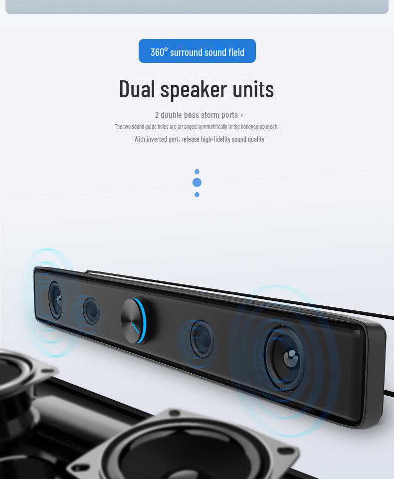 SADA V-195 настольный и мобильный мини-сабвуфер