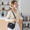 Embroidery New Casual Fashion Quilting Embroidery Commuter Messenger Bag Small Lis Shoulder Bag