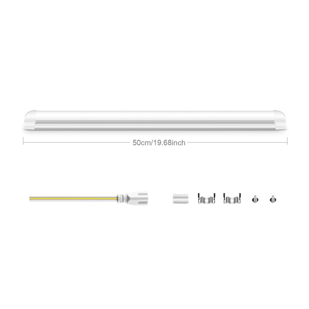 Сверхъяркая 25 Вт алюминиевая светодиодная лампа-трубка T8 220 В для склада, гаража, настольная лампа для кухни, магазина, стола, освещение для чтения книг