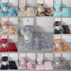 Non Dye Tie Slip Mat Fluffy Plush Bathroom Toilet Seat Cover Carpet 3 Set Piece
