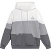 Li-Ning Дышащая свободная повседневная толстовка с капюшоном Мужские толстовки Off-White AWDTC65-1