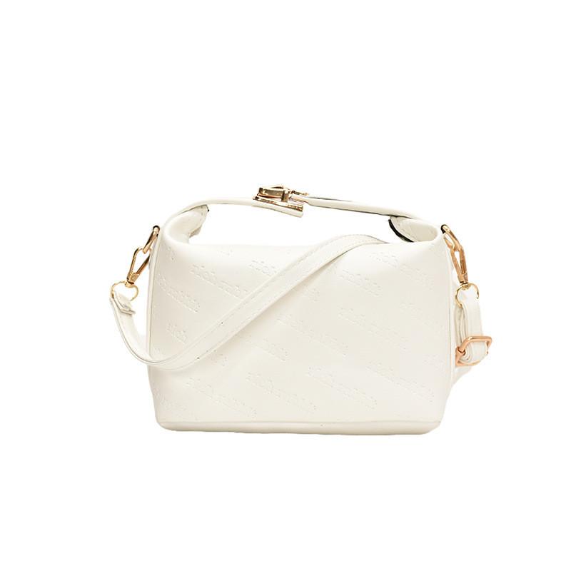 Pillow Shape Solid Color Singleshoulder Crossbody Bag Handbag Women Fashion