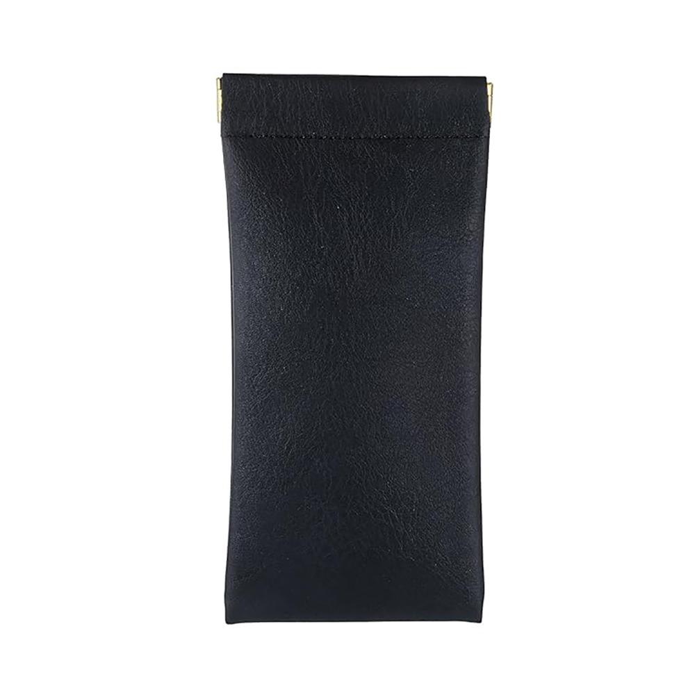 New Cortex Texture Glasses Storage Bag Shrapnel Mouth Automatic Closed Glasses Bag 18×9cm Glasses Case