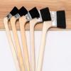 Long Handle Elbow Universal Bristle Brush Cleaning Tool Paint Brushes Wood Handle Brush Stains