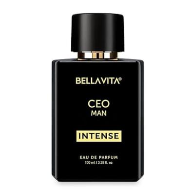 Bella Vita Luxury CEO MAN Intense Eau De Parfum Парфюм для мужчин с бергамотом, лавандой и орхидеей | Древесина и мускус 100 мл