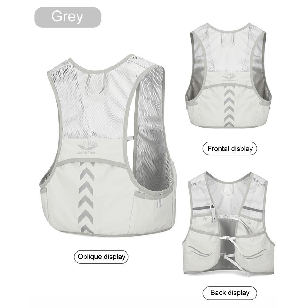 5L Outdoor Trail Running Vest Ultralight Women Men Running Hydration Vest with Phone Pocket Cycling Backpack for Marathon Hiking