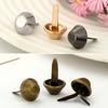 100 шт. 12 мм DIY кошелек сумка кожа ремесла шпильки ретро заклепки аксессуары для сумок металлические ножки