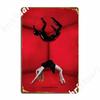 American Horror Story Murder House Metal Sign Cinema Wall Decor Cinema Living Room Retro Tin Sign Poster