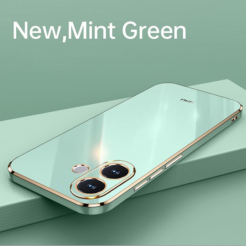 Чехол для VIVO V60 Lite 5G 6D Плетение Мягкий ТПУ Чехол для телефона Для VIVO V60 Lite 5G Покрытие Мягкий Силикон Ударопрочный Задняя крышка
