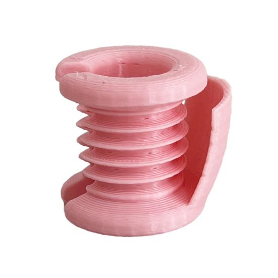 Напальчник для вязания крючком, 3D-печатный направляющий для пряжи, держатель для пальца, пластиковый направитель для нити, помощник для вязания крючком для вязальщиц