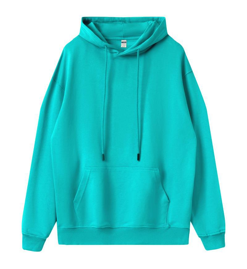 360g Terry Loop Drop-Shoulder Pocket Sweatshirt Fashionable Double-Layer Hooded Student Oversized Trendy Youth Sweatshirt