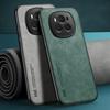 Роскошный чехол из ПУ-кожи для Honor Magic 6 Pro, задняя крышка, магнитный автомобильный держатель, силиконовый защитный чехол для телефона для Honor Magic6 Pro