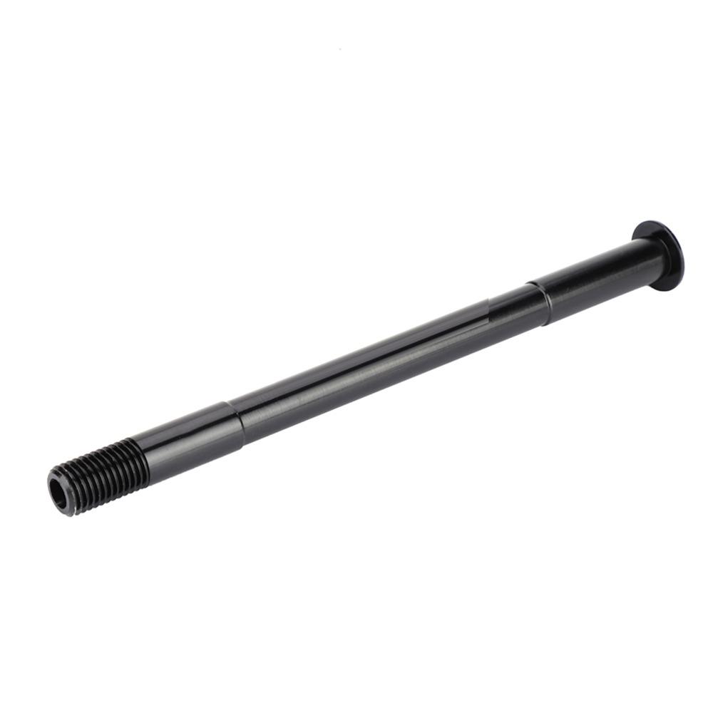 Durable M12 X 1.5 Thread Bike Thru Axle Black Aluminium Alloy Front Hubs Lightweight Fork Thru Axle for Road Bike,Mountain Bike