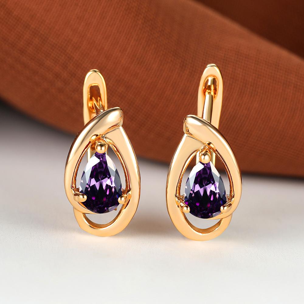 Серьги-капли цвета шампанского и циркона для женщин, серьги-кольца с кристаллами золотого цвета, свадебные украшения