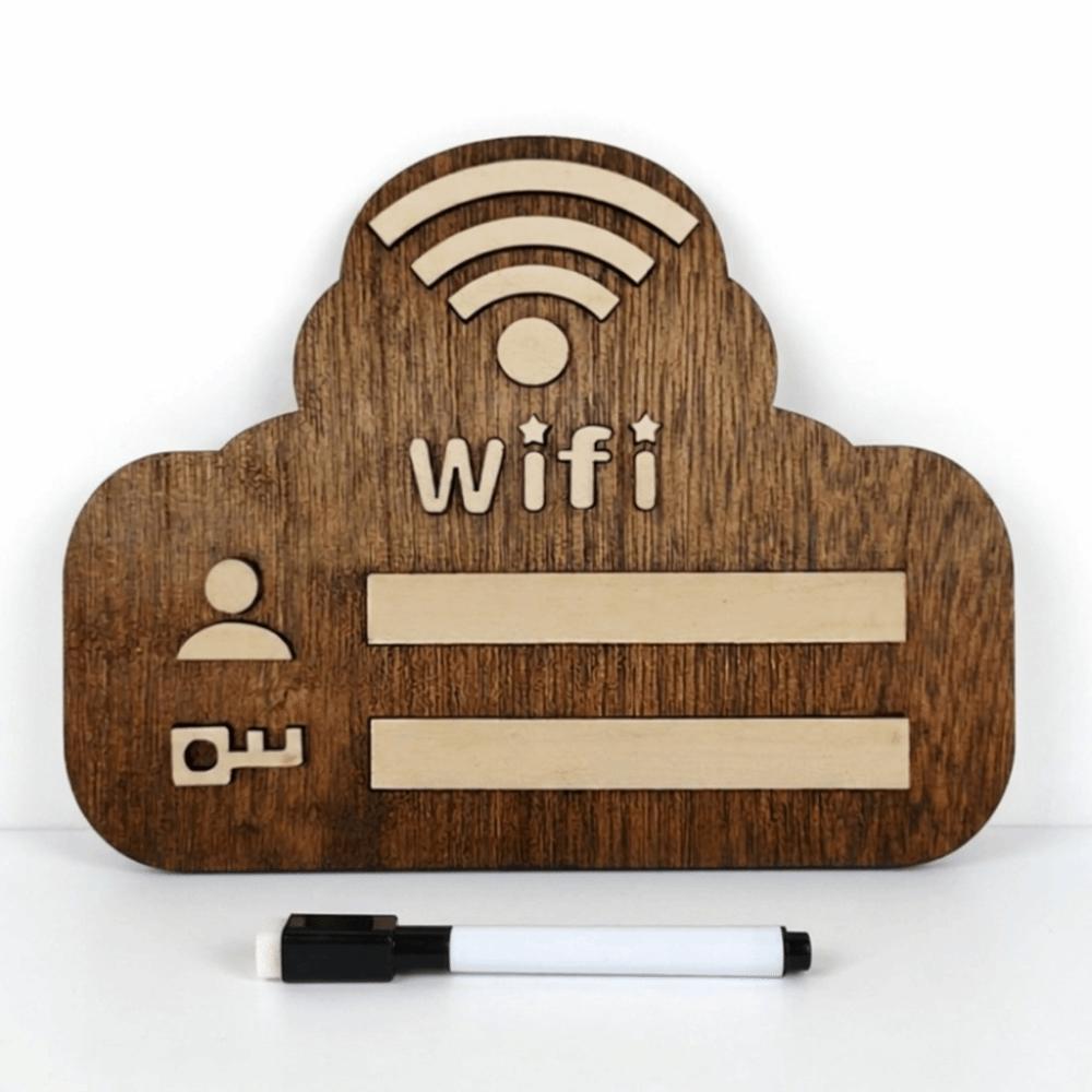 Деревенская табличка с паролем WiFi, стираемая доска, минимализм, индикатор беспроводной сети, прочная, с ручкой, доска для паролей, декор для Airbnb